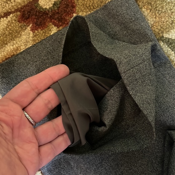 BANANA REPUBLIC Size 16L Tall 33"L Contoured Fit Stretch Wool Straight $118 NEW - Picture 15 of 15